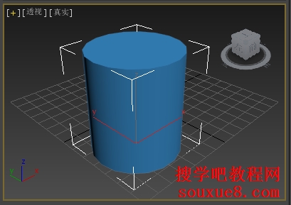 3DsMax2013中文版创建圆柱体三维建模实例详解3D教程