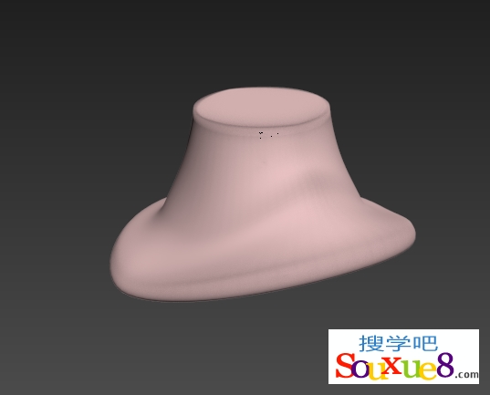 3DsMax2013中文版利用曲面修改器制作帽子3D模型建模实例教程