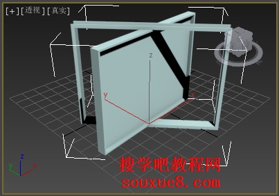 3DsMax2013中文版创建旋开窗三维建模实例详解教程