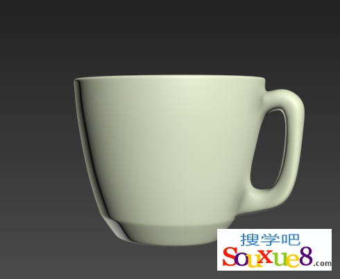 3DsMax2013中文版咖啡杯建模3d模型制作实例详解教程（下）