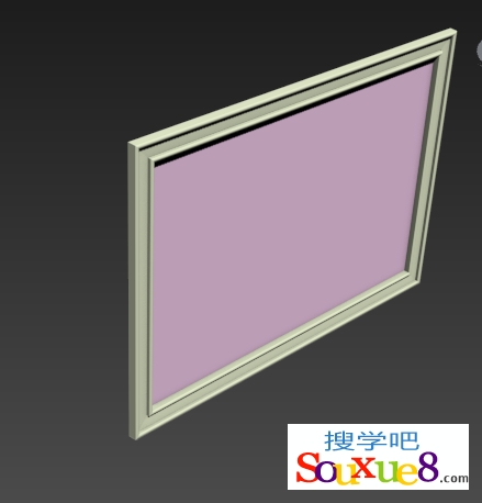 3DsMax2013使用倒角剖面制作相框装饰画3D模型实例详解教程
