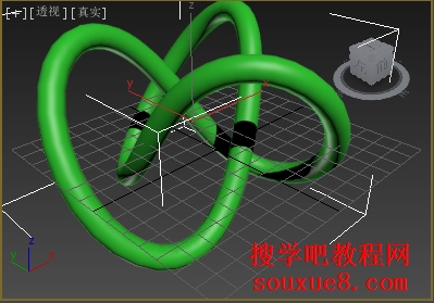 3DsMax2013中文版创建环形结扩展基本体建模实例详解3D教程