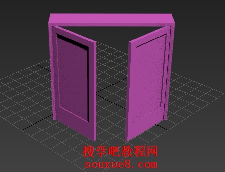 3DsMax2013中文版创建枢轴门建模实例详解3D教程