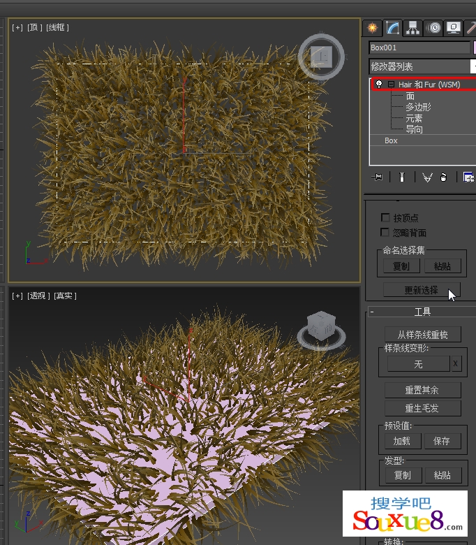 3DsMax2015中文版环境特效毛发和毛皮效果基础入门详解3D教程