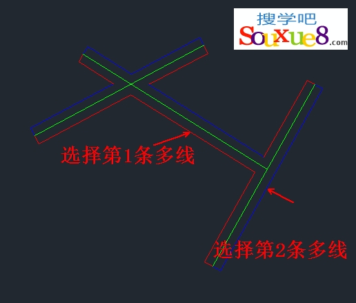 AutoCAD2013中文版编辑与合并多线图文详解教程
