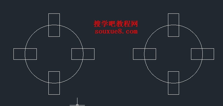 AutoCAD2013中文版镜像对象使用实例教程