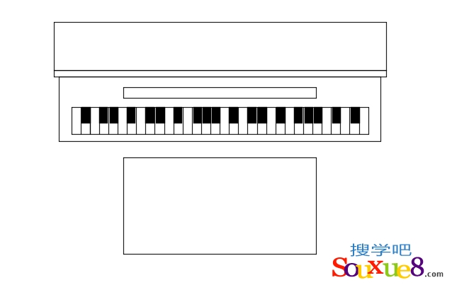 AutoCAD2015中文版室内陈设图块绘制之钢琴的绘制详细教程