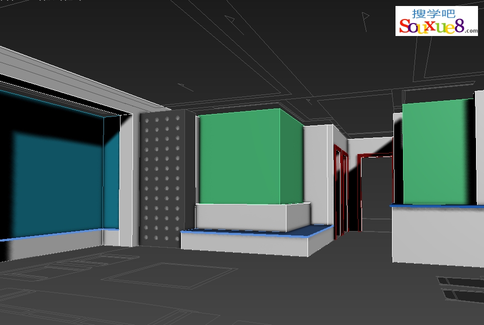 3DsMax2023中文版现代客厅效果图制作-金属板建模从入门到精通3D教程